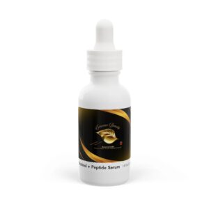 retinol and peptide face serum