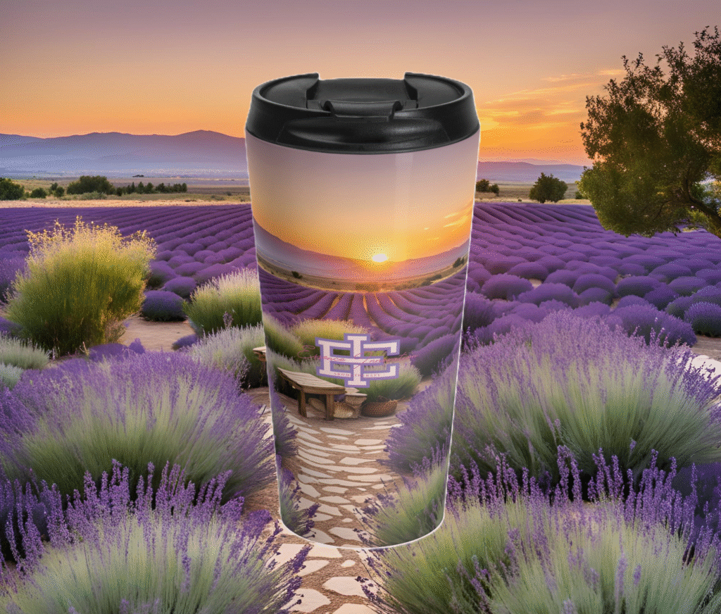 Essence Lavender Tumbler Mockup - Essence Innovation