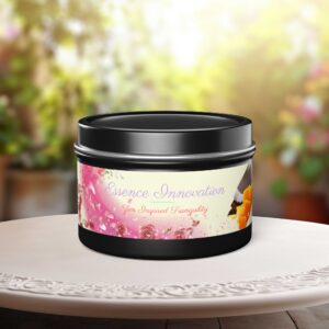 Tropical Mango Coconut Candle in 4oz & 8oz tins