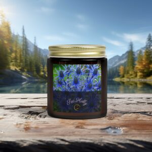 Fragrant Flower | Sea Holly Candle | 4oz and 9oz
