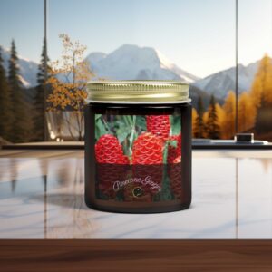 Fragrant Flower | Pinecone Ginger Candle | 4oz and 9oz