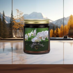 Fragrant Flower | White Orchid Candle