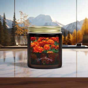 Fragrant Flower | Marigold Candle | 4oz and 9oz
