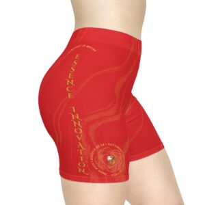 Seek More BSS IX | Women Biker Shorts | Red