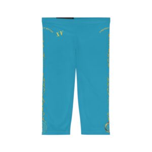 Seek More CL XV | Ladies Capri Leggings | Turquoise