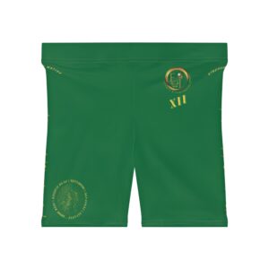 Seek More BS XII | Women Biker Shorts | Dark Green