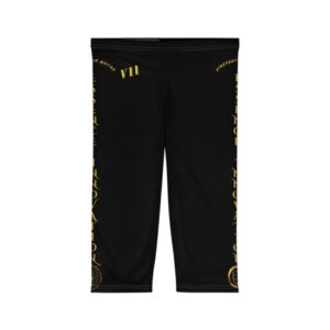 Seek More CL VII | Ladies Capri Leggings | Black