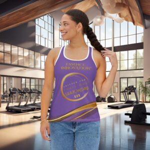 Essence Luxe Flow XIX | Racerback Tank Top | Soft Purple