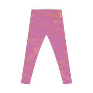 Seek More Striped XVII | Women’s Casual Leggings | Lite Pink