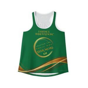 Essence Luxe Flow XII | Racerback Tank Top | Dark Green