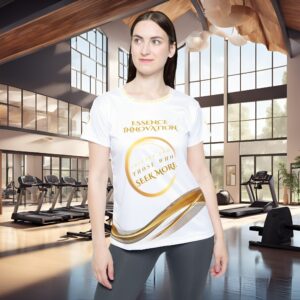 Seek More Luxe~J VI | Ladies Sports Jersey | White