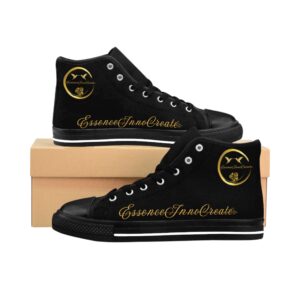 Ladies Streetwear Hightops VII | Black Sole | Black