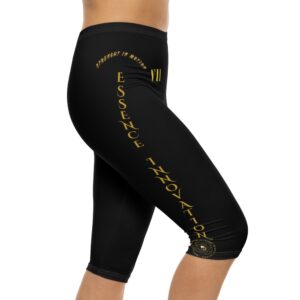 Seek More CL VII | Ladies Capri Leggings | Black