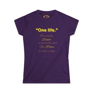 Ladies One Life Tee | EssenceInnoCreate Seek More | 9 Colors