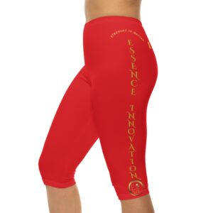 Seek More CL IX | Ladies Capri Leggings | Red