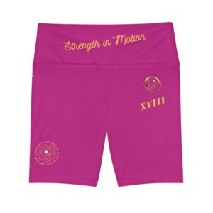 Strength In Motion XVIII | Ladies Workout Shorts | Pink
