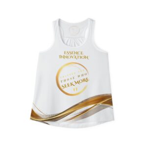 Essence Luxe Flow VI | Racerback Tank Top | White