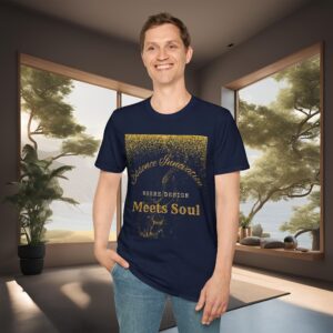 Design Meets Soul T-Shirt | Essence Innovation | 7 Colors