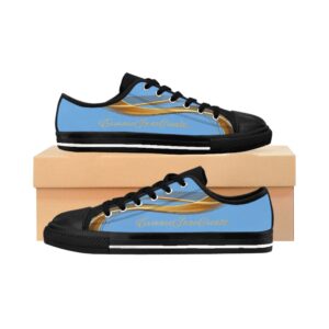 16420353081006199223_2048jpeg - Essence Innovation Ladies Striped Lowtops XIV | Black Sole | Light Blue