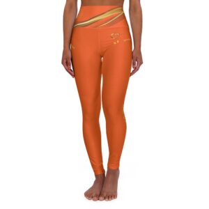 Seek More Luxe XI | High Waist Leggings | Orange