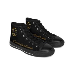 Ladies Streetwear Hightops VII | Black Sole | Black