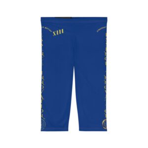 Seek More CL XIII | Ladies Capri Leggings | Dark Blue