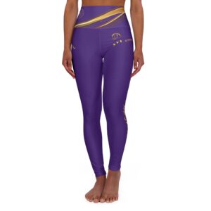 Seek More Luxe XVI | High Waist Leggings | Purple