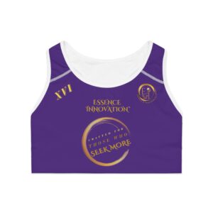 Seek More SB XVI | Ladies Sports Bra | Purple