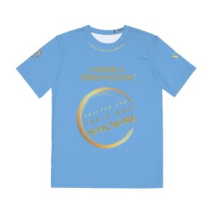Seek More Power XIV | Performance Tee – Light Blue