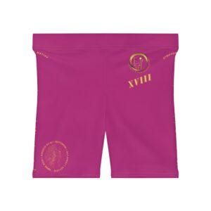 Seek More BS XVIII | Women Biker Shorts | Pink