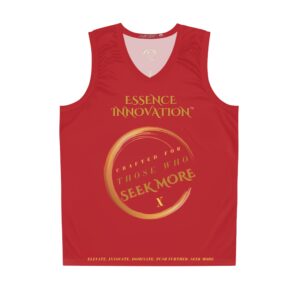 Velocity X Basketball Jersey | Seek More | Dark Red