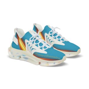 Turquoise XV Trendsetter Flame | Men’s Mesh Sneakers