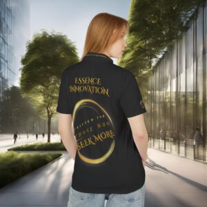 Seek More Elevation VII | Performance Polo – Black