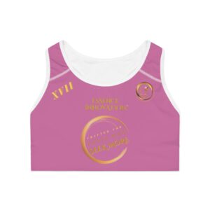 Seek More SB XVII | Ladies Sports Bra | Light Pink