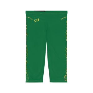 Seek More CL XII | Ladies Capri Leggings | Dark Green