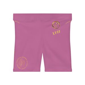 Seek More BS XVII | Women Biker Shorts | Light Pink