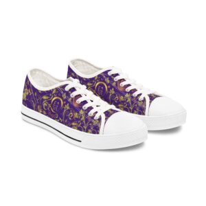 3691832162575145428_2048_customjpeg - Essence Innovation Boho Lowtop Sneakers XVI | Butterfly Heart | Purple