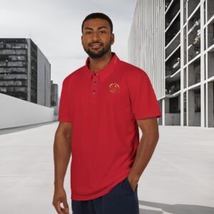 Seek More Elevation X | Performance Polo – Dark Red