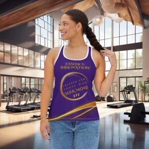 Essence Luxe Flow XVI | Racerback Tank Top | Purple