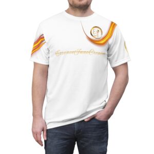 Trendsetter Flame Tee VI | EssenceInnoCreate | White