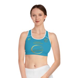 Seek More SB XV | Ladies Sports Bra | Turquoise