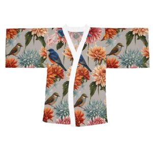 Serenity Garden Kimono Robe | Essence Loungewear