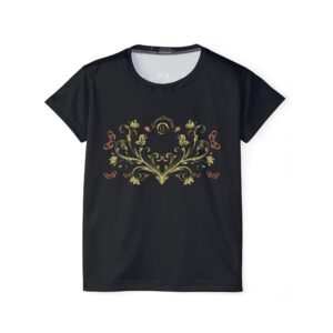 Butterfly Blossom Tee VII | EssenceInnoCreate | Black