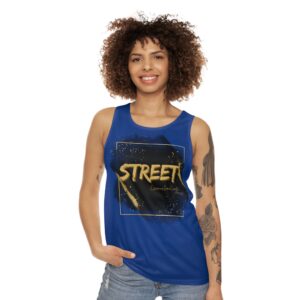 Street Wear Tank XIII | EssenceInnoCreate | Dark Blue