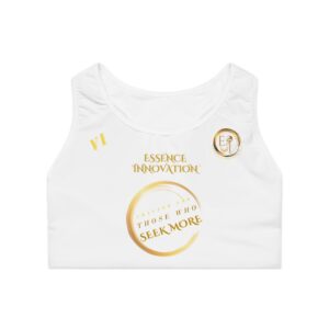 Seek More SB VI | Sports Bra | White