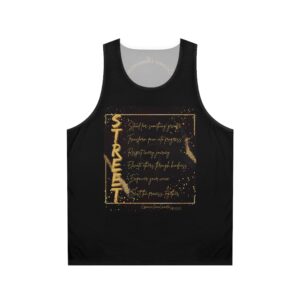 Black STREET Signature Tank Top Shirt