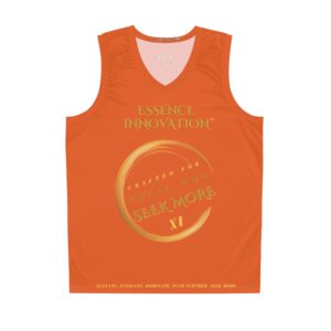 Velocity XI Basketball Jersey | Seek More | Orange