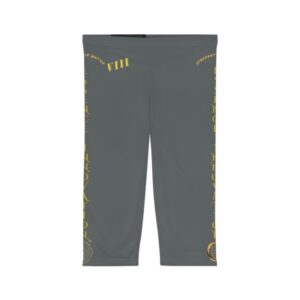 Seek More CL VIII | Ladies Capri Leggings | Dark Grey