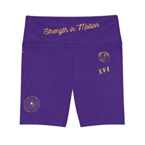 Strength In Motion XVI | Ladies Workout Shorts | Purple