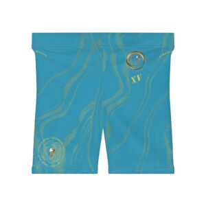 Seek More BSS XV | Women Biker Shorts | Turquoise